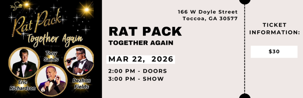 Rat Pack Tribute Toccoa GA