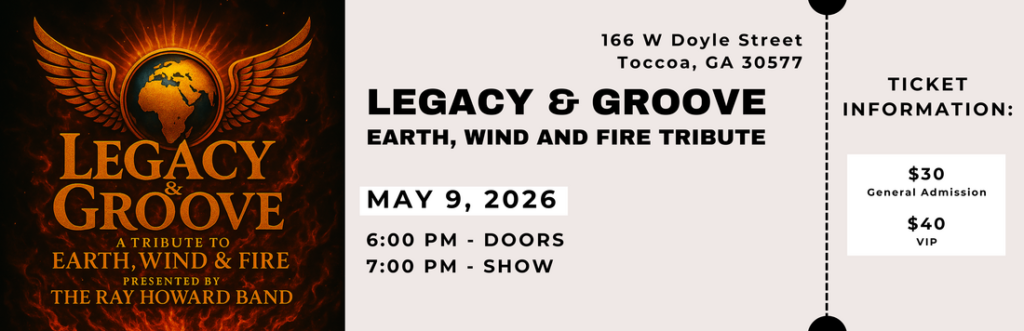 Earth Wind and Fire Tribute Toccoa GA