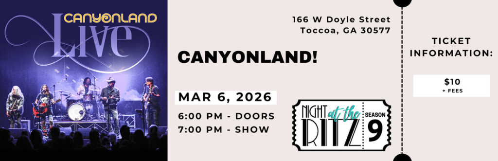 Canyonland Concert Toccoa GA